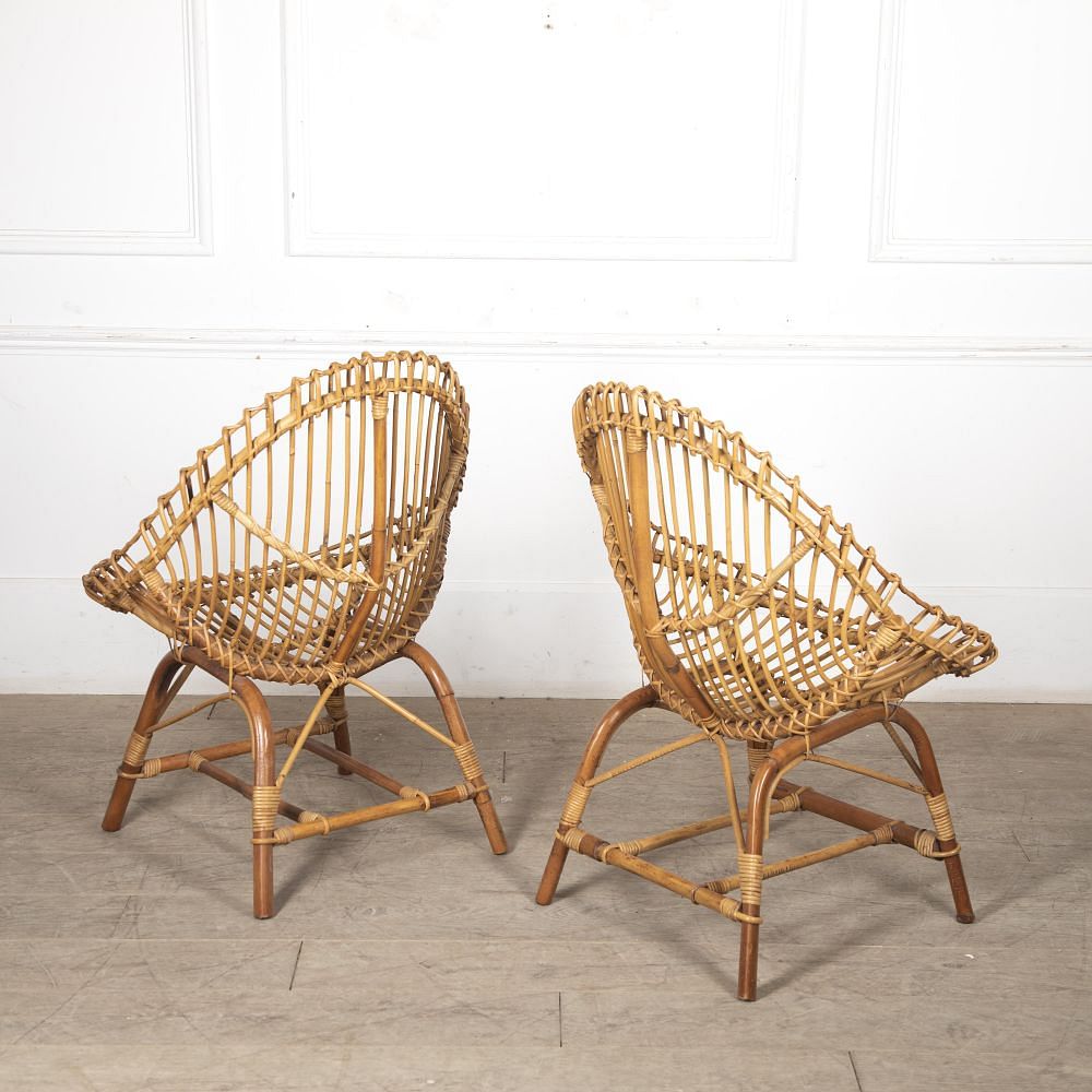 Pair of 20th Century Chairs by Bonacina CH3024899