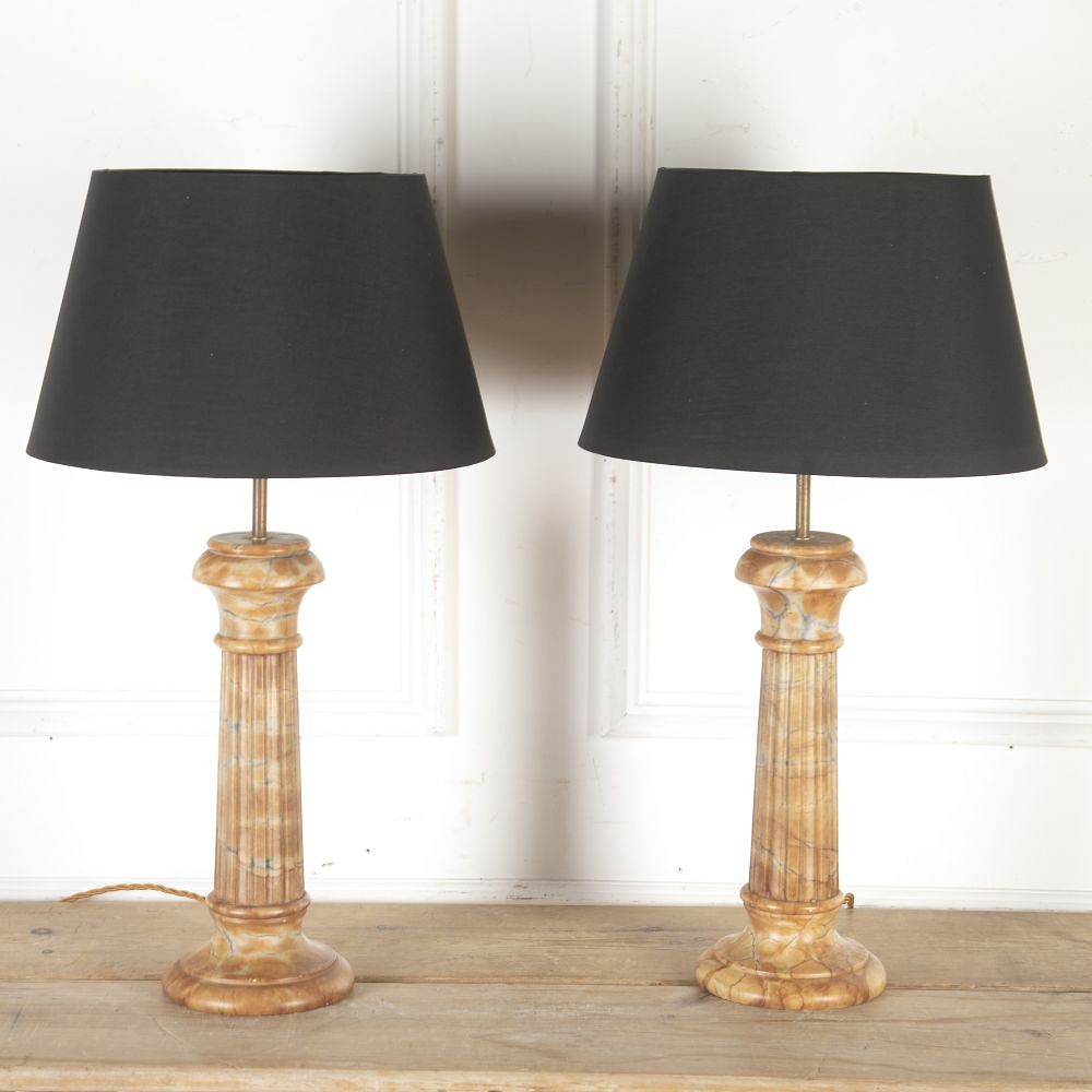 Pair of Alabaster Table Lamps LT3613745
