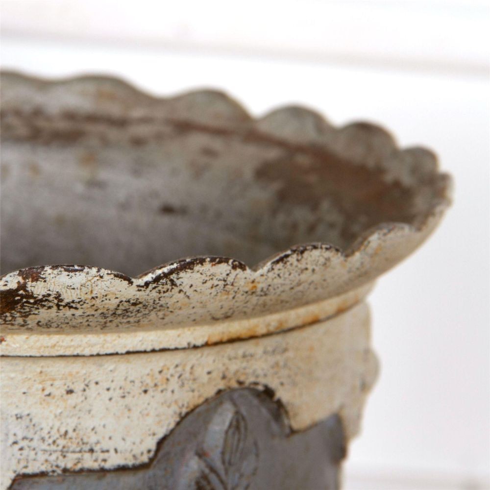 Pair Of Cast Iron Planters GA287316