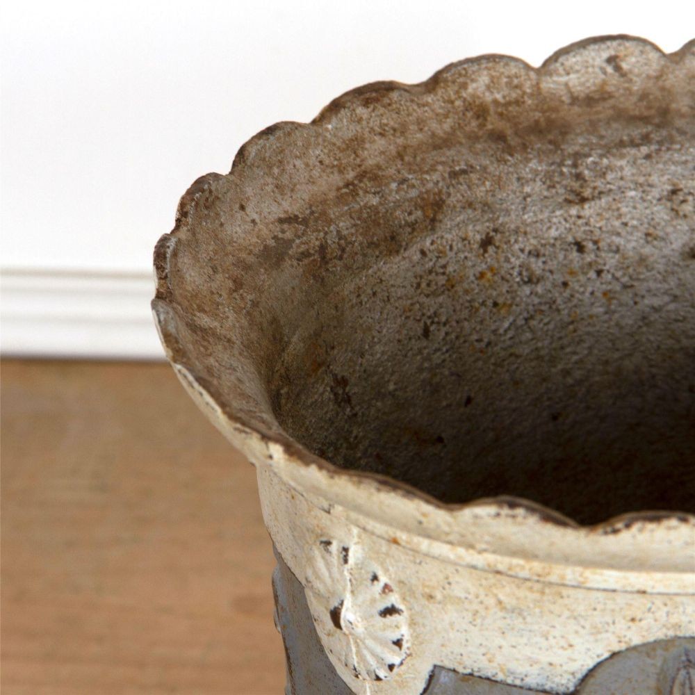 Pair Of Cast Iron Planters GA287316