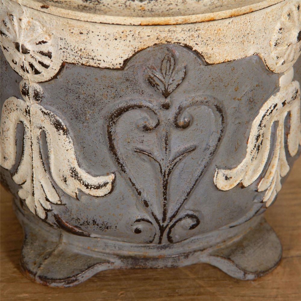 Pair Of Cast Iron Planters GA287316