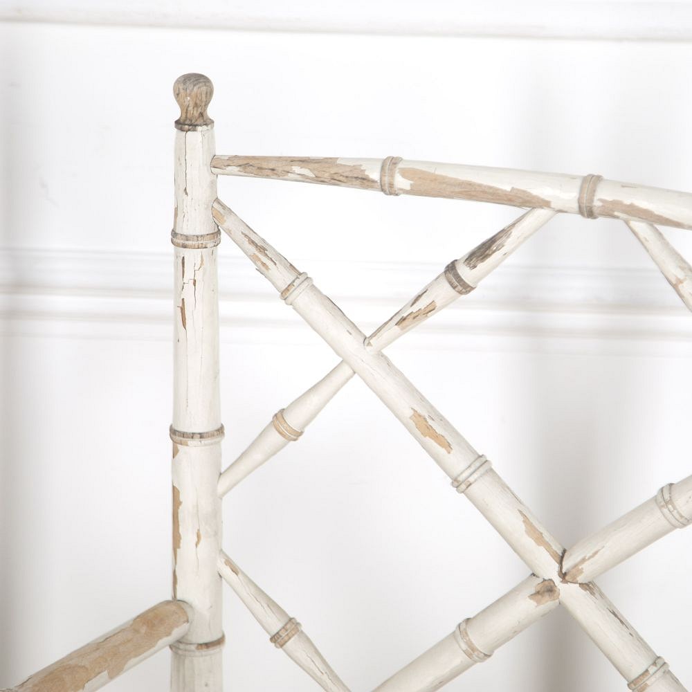 Pair of Faux Bamboo Cockpen Chairs CH4515042