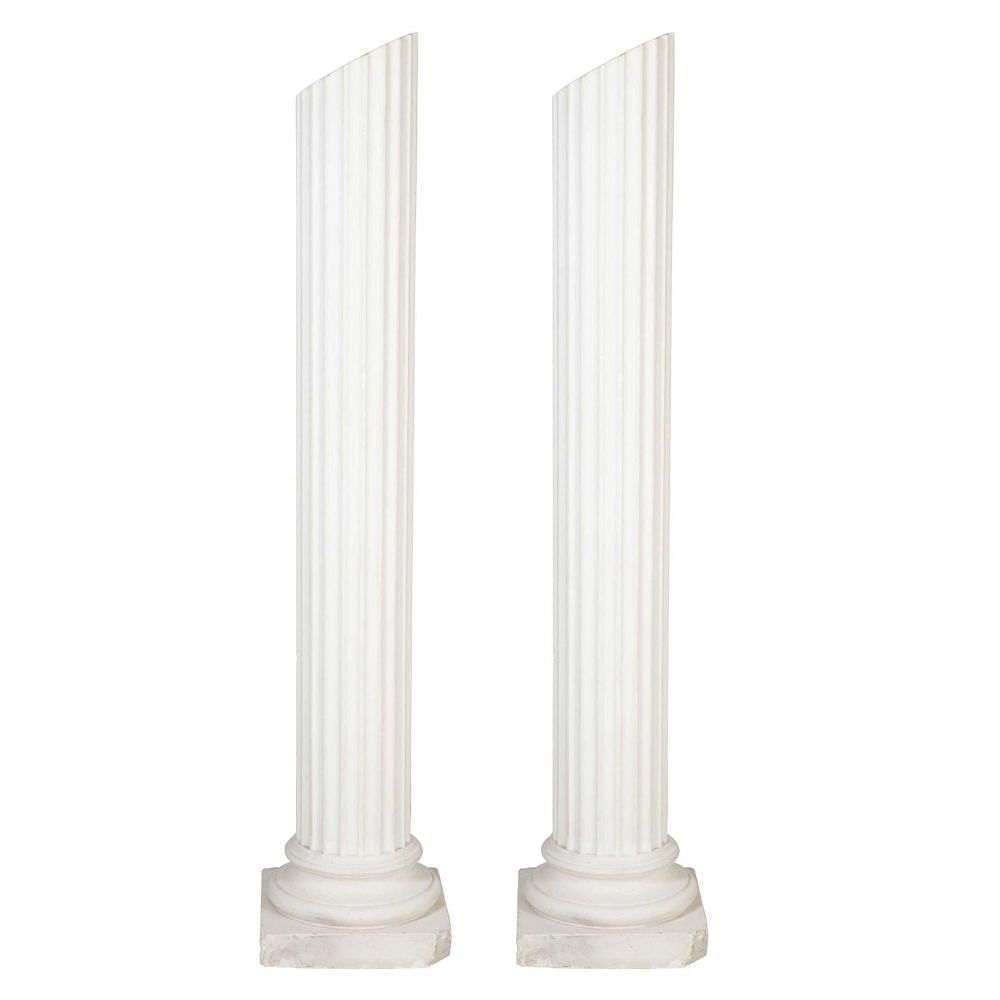 Pair of French Column Uplighters LF4513102