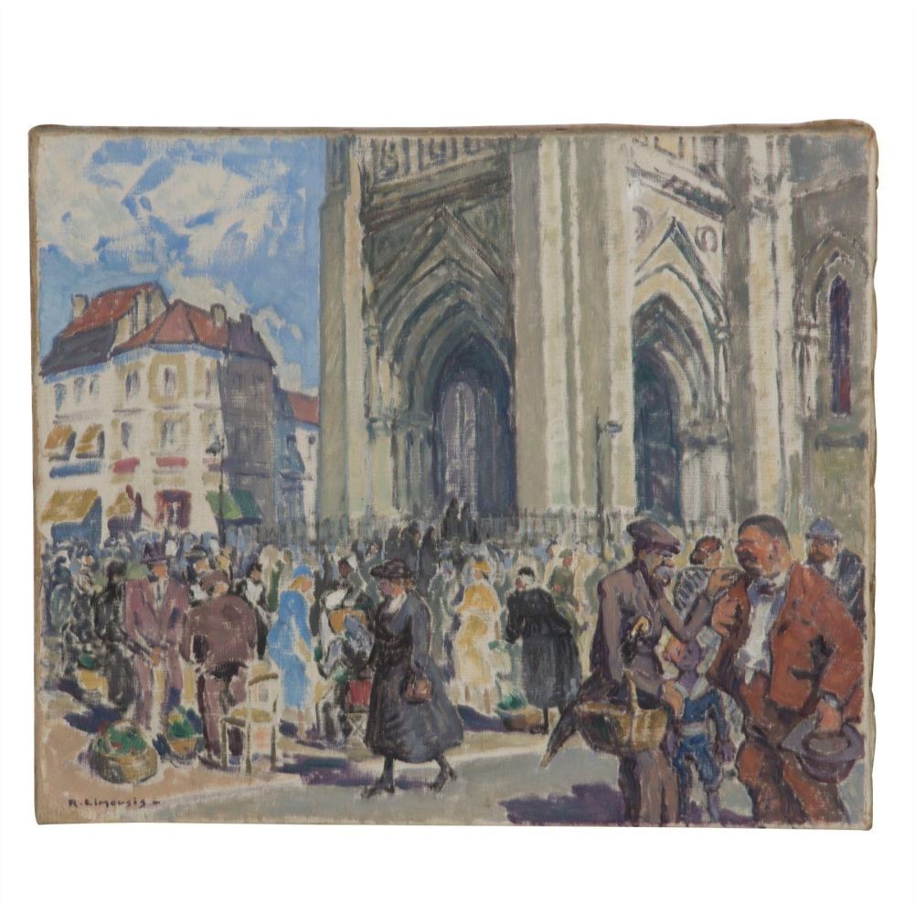 Pair of French 'Plein Air' Paintings WD0959258