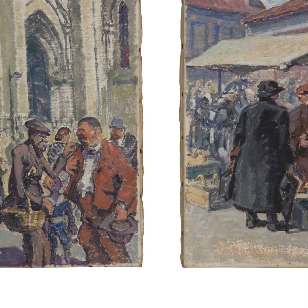 Pair of French 'Plein Air' Paintings WD0959258