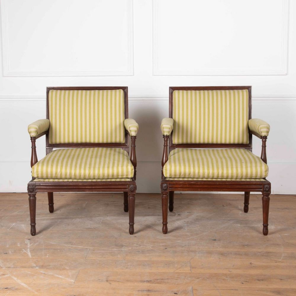 Pair of George III Armchairs CH2759037