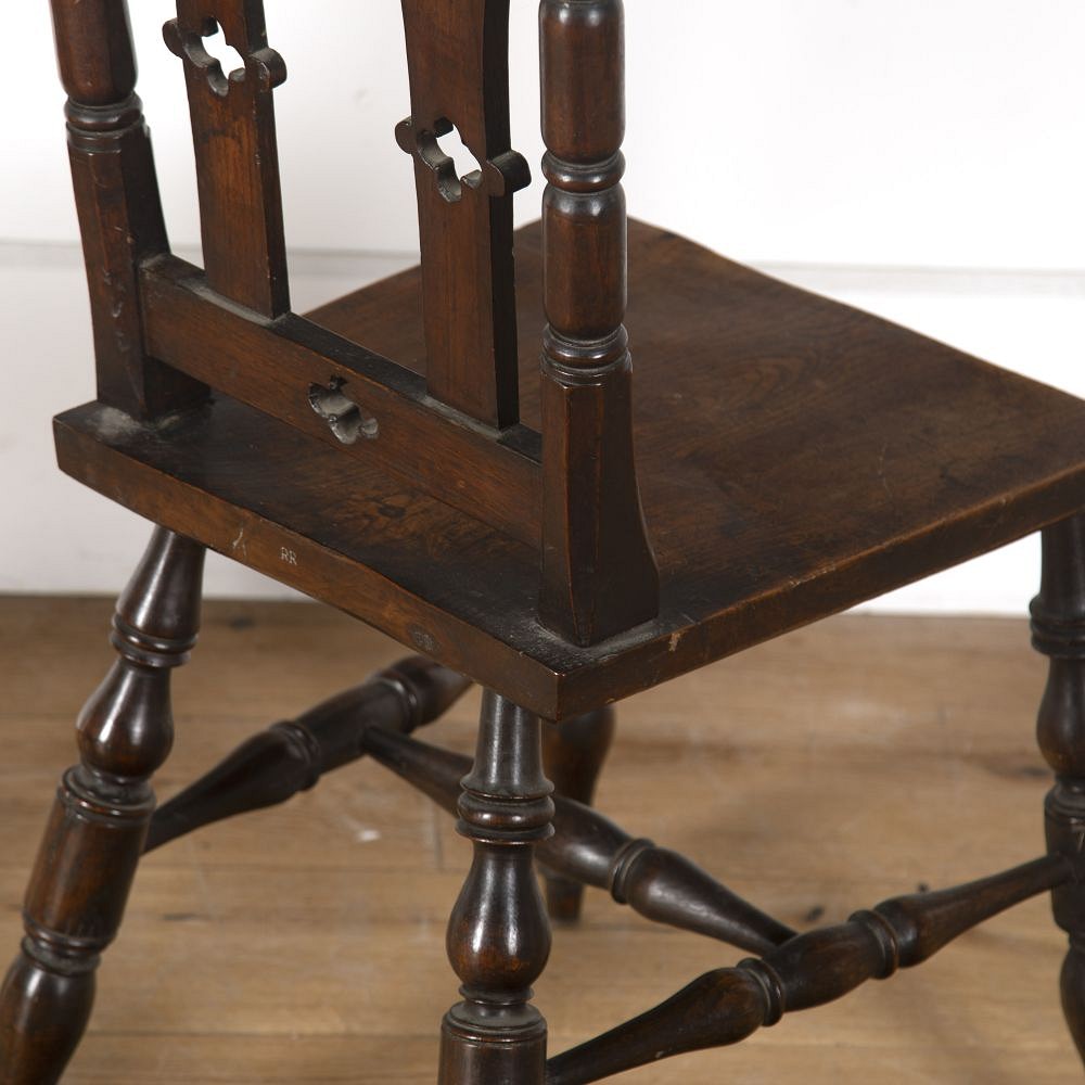 Pair of Gothic Side Chairs CH107505