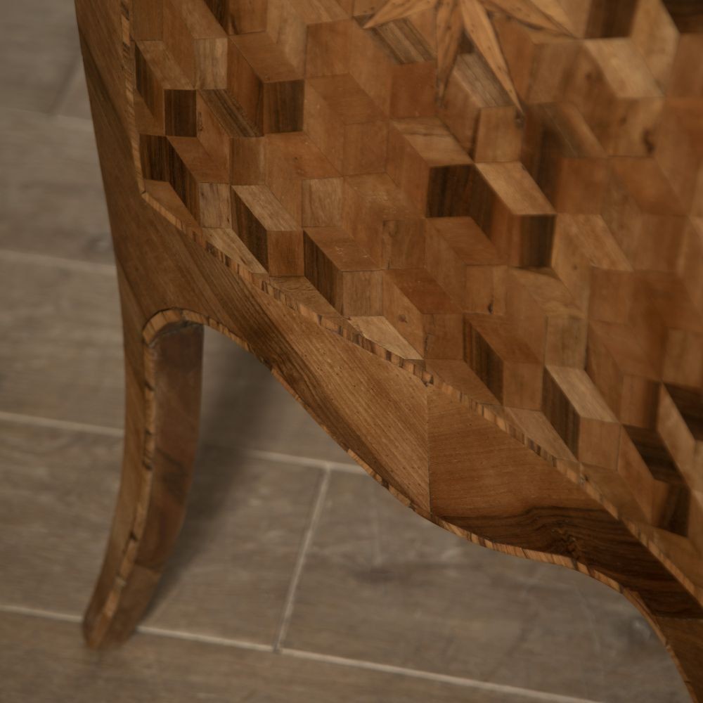 Pair of Parquetry Commodes CC4818291