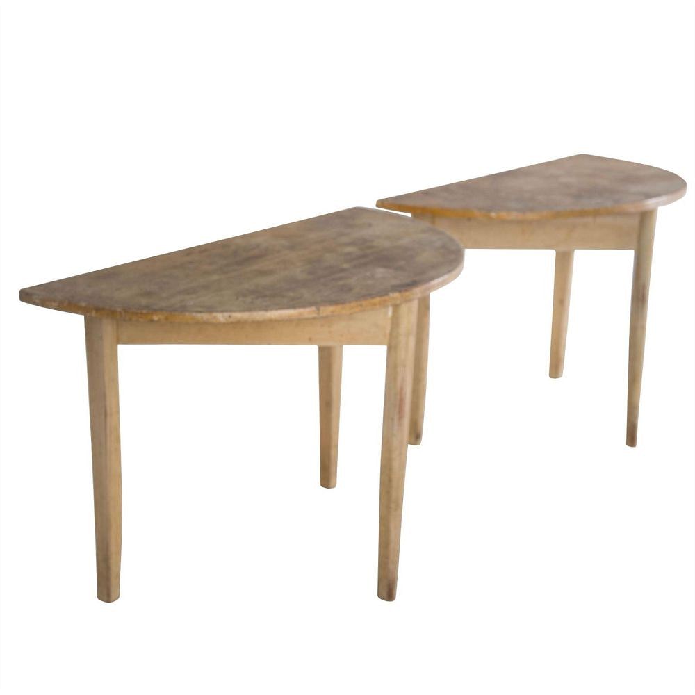 Pair of Swedish Console Tables CO4753895