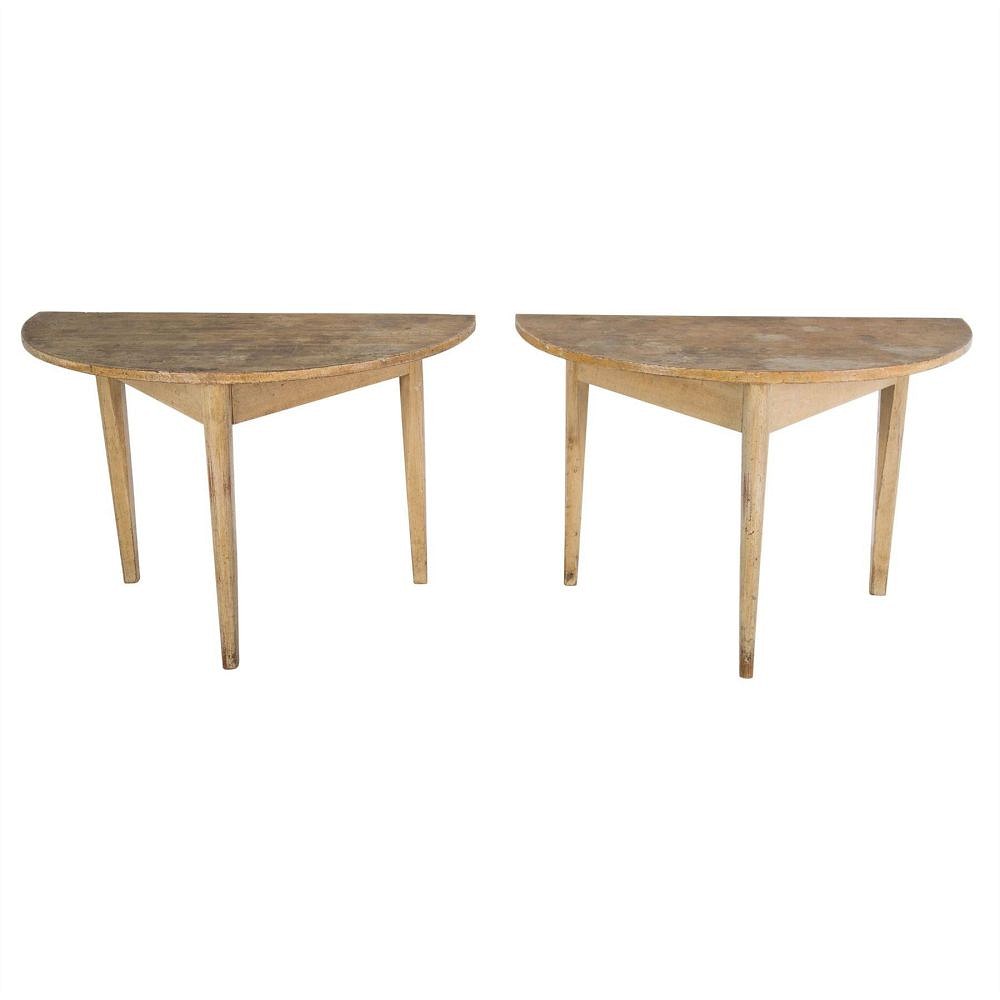 Pair of Swedish Console Tables CO4753895