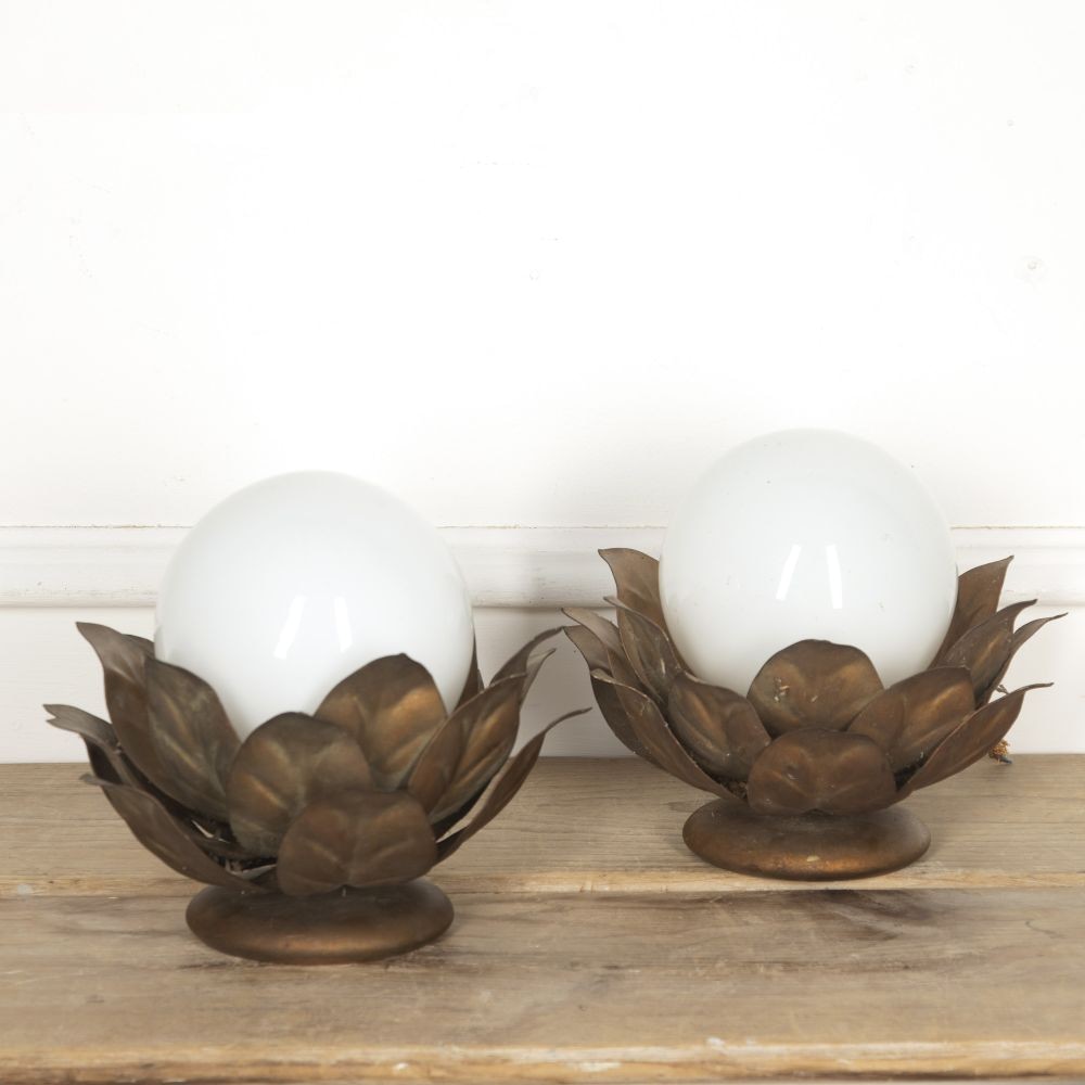 Pair of Vintage Lotus Table Lamps LL1516630