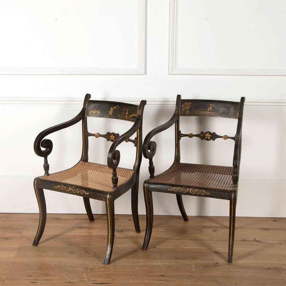 Pair of Early 19th Century Armchairs CH1062398