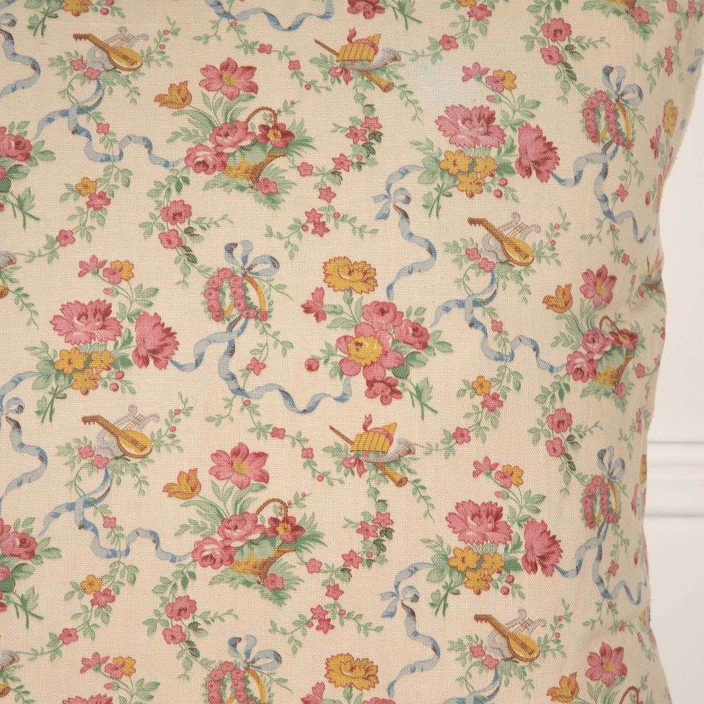 20th Century Printed Linen Cushion RT9026523