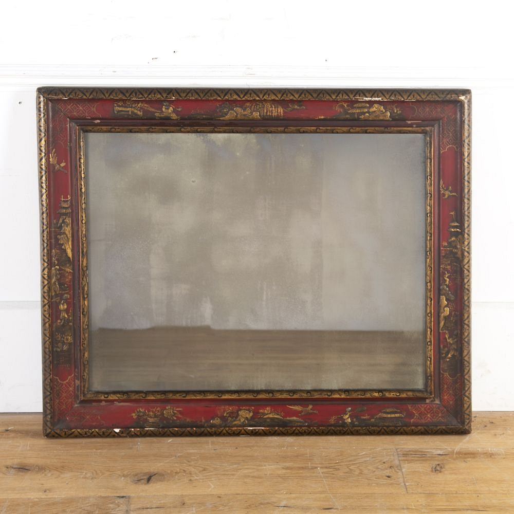 Queen Anne Bevelled Mirror MI274337
