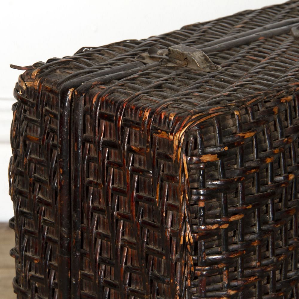 19th Century Rattan Suitcase DA2917503