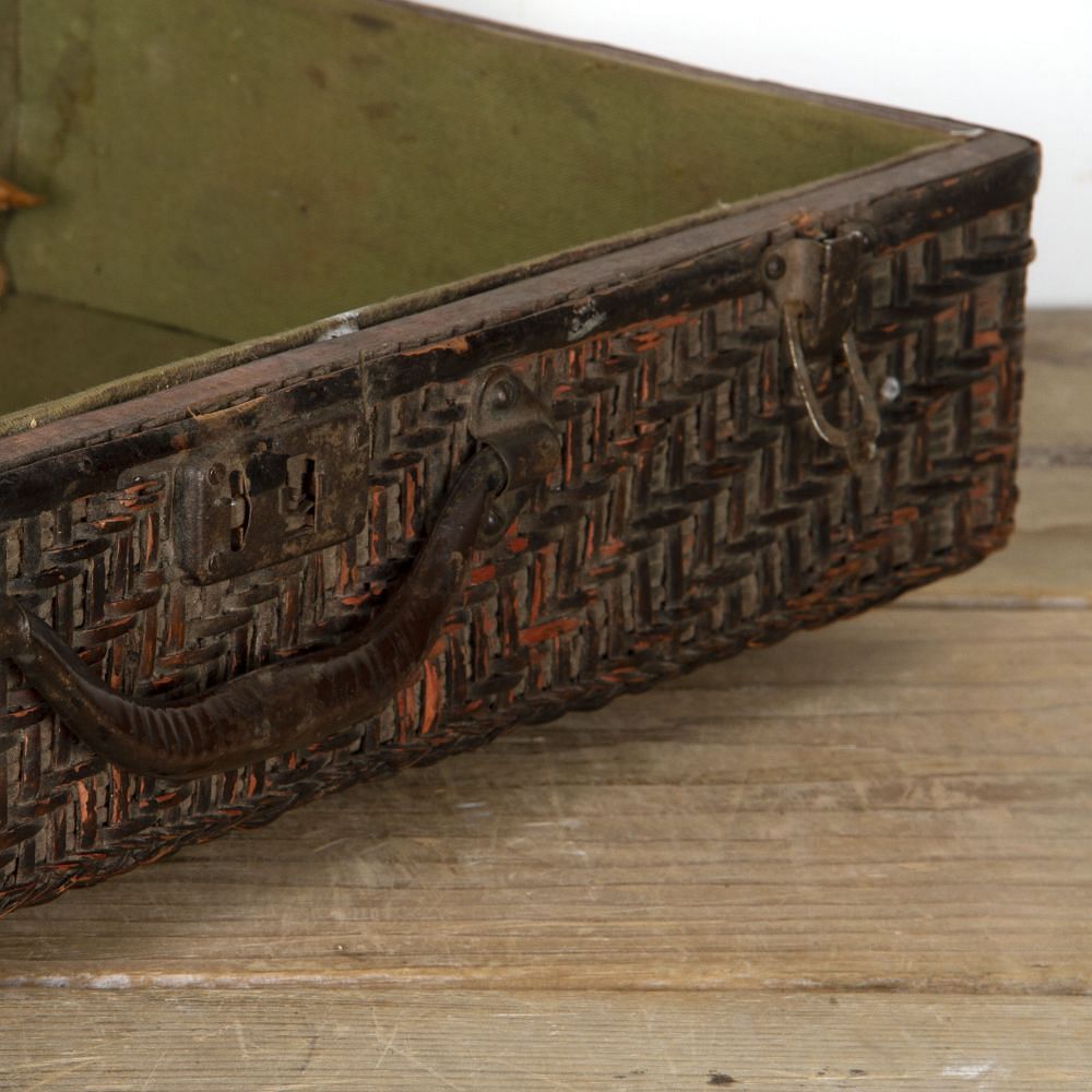 19th Century Rattan Suitcase DA2917503