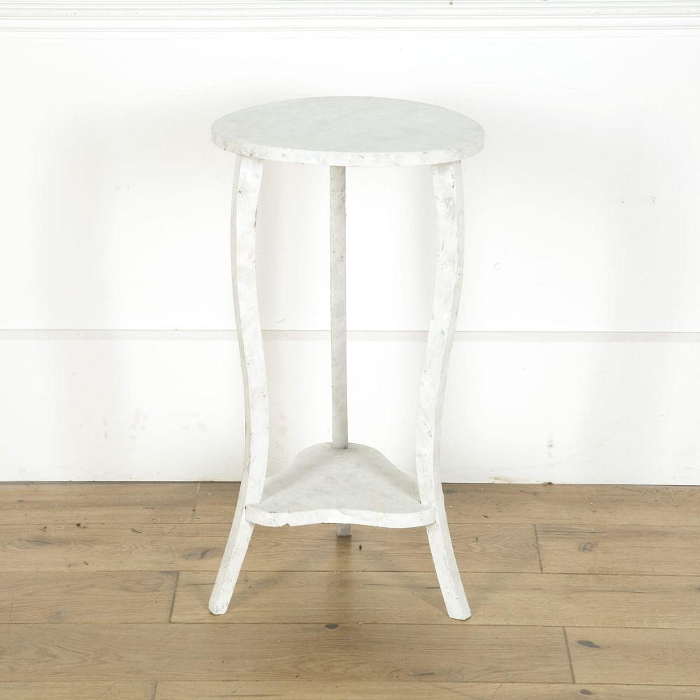 Rough White Side Table TC719669