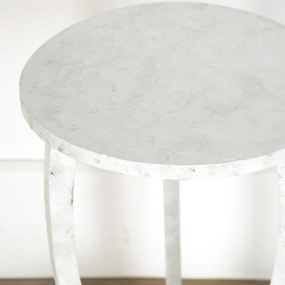 Rough White Side Table TC719669
