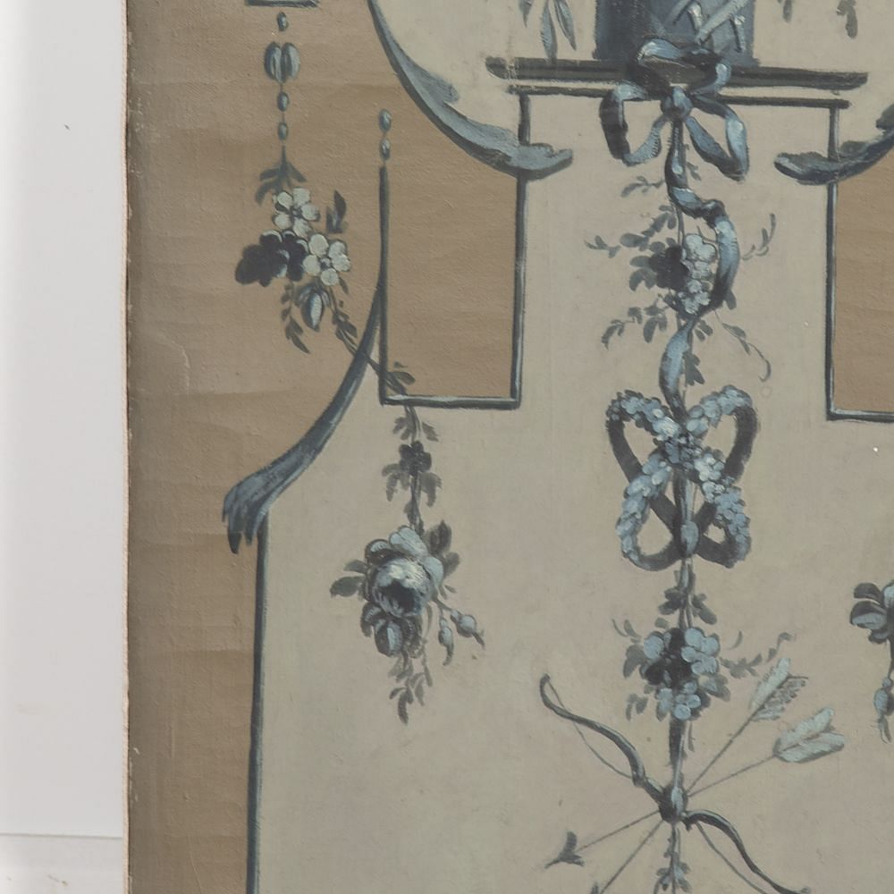 Set of Three 19th Century Painted Decorative Panels WD3620879