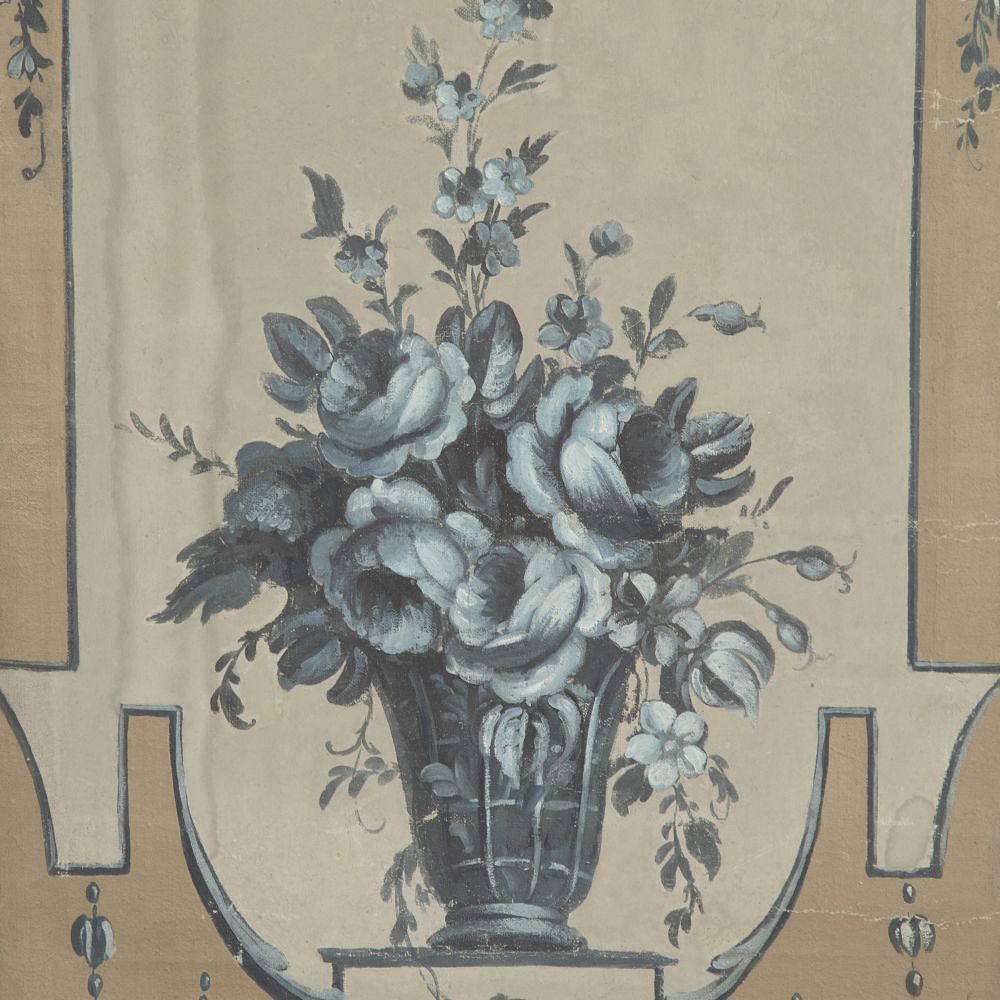 Set of Three 19th Century Painted Decorative Panels WD3620879