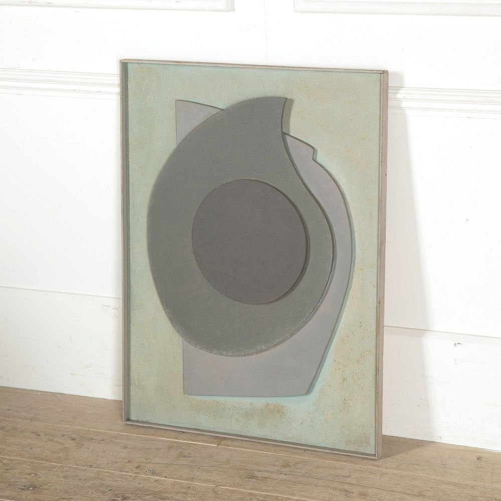 Signed and Dated Abstract Relief Study WD3010557