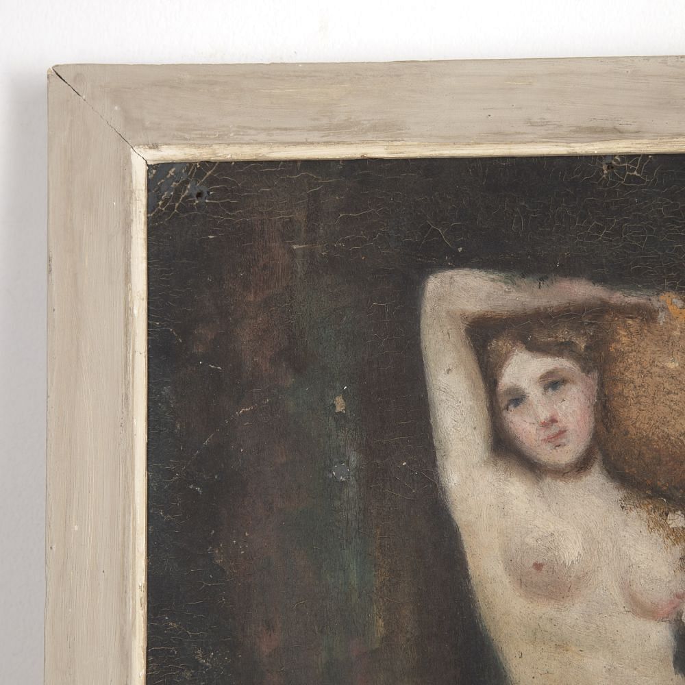 Small Painting of a Female Nude WD1519829