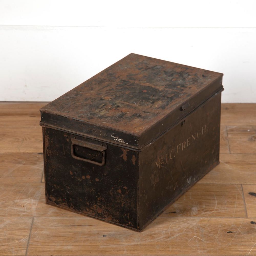 Small Tin Deed Box DA9011166