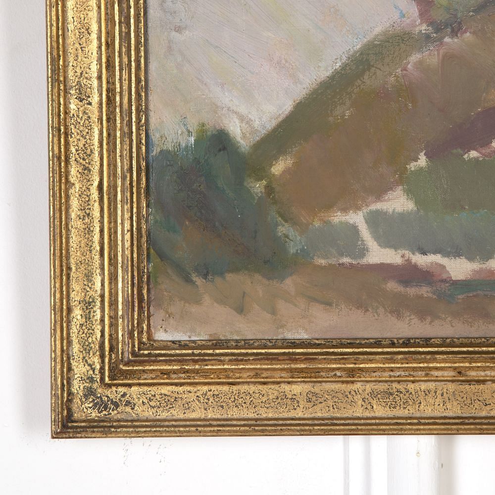 Mid-Century Swedish Oil Painting by Sven Durrell WD1820205