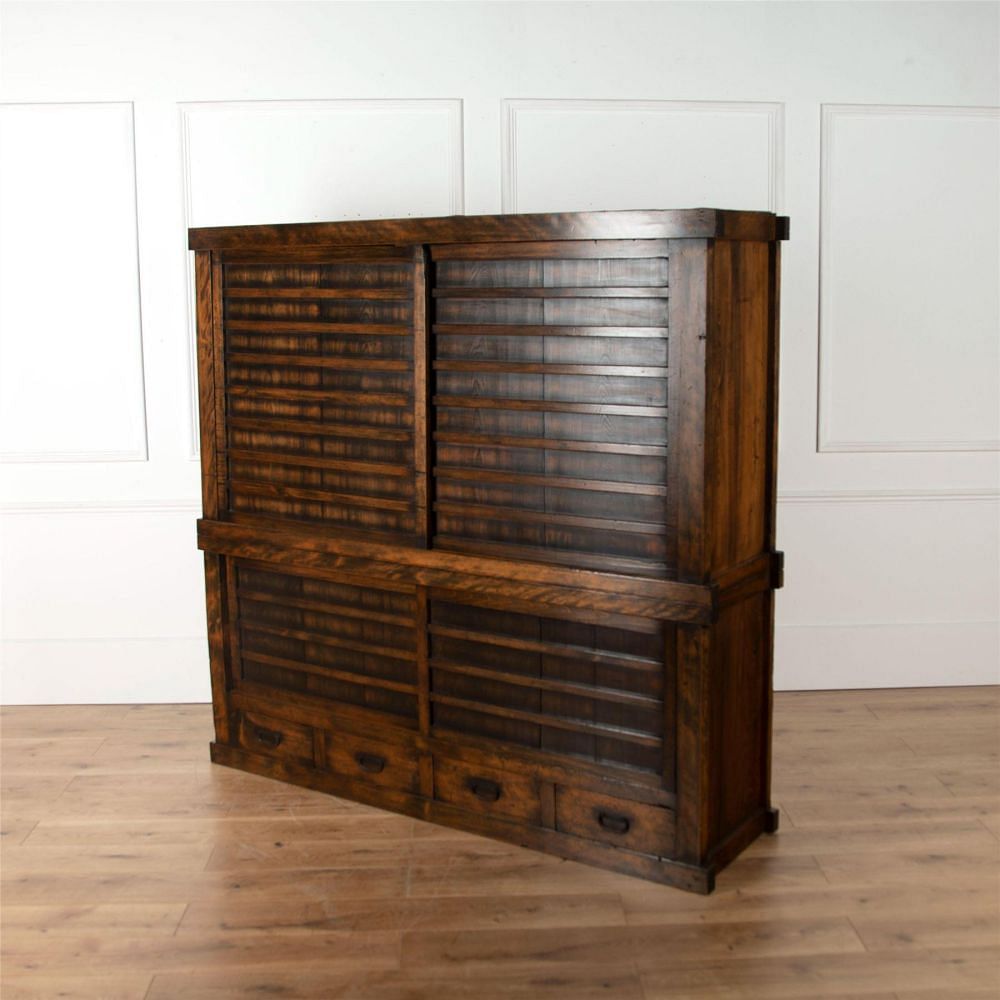 Japanese Hinoki Tansu Cupboard CU4362150