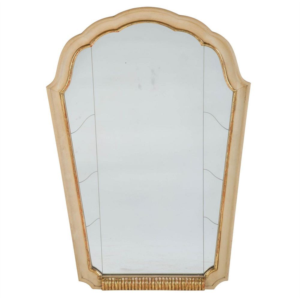 Italian Gilded and Painted Wall Mirror MI308010