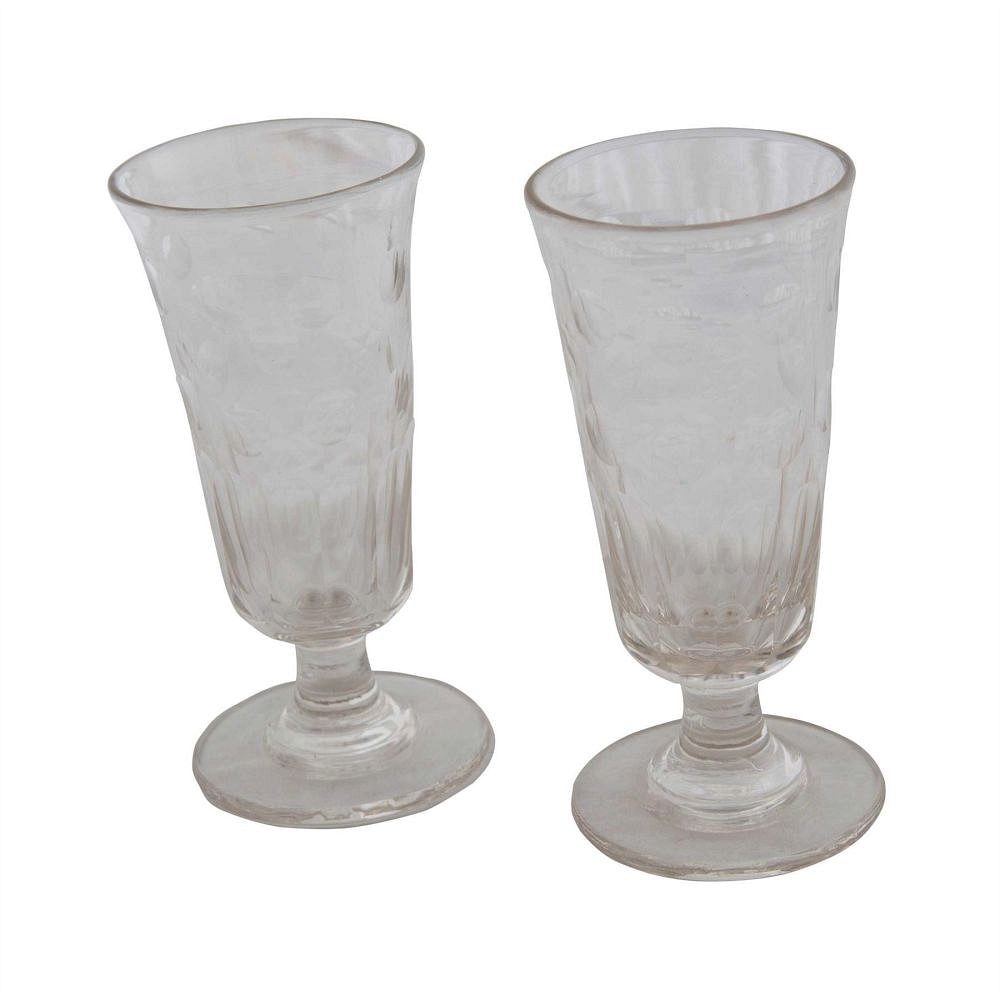 Pair of 19th Century French Absinthe Glasses DA1555416