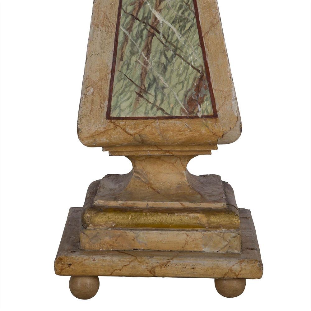 Pair of 19th Century Italian Wooden Obelisks DA356981
