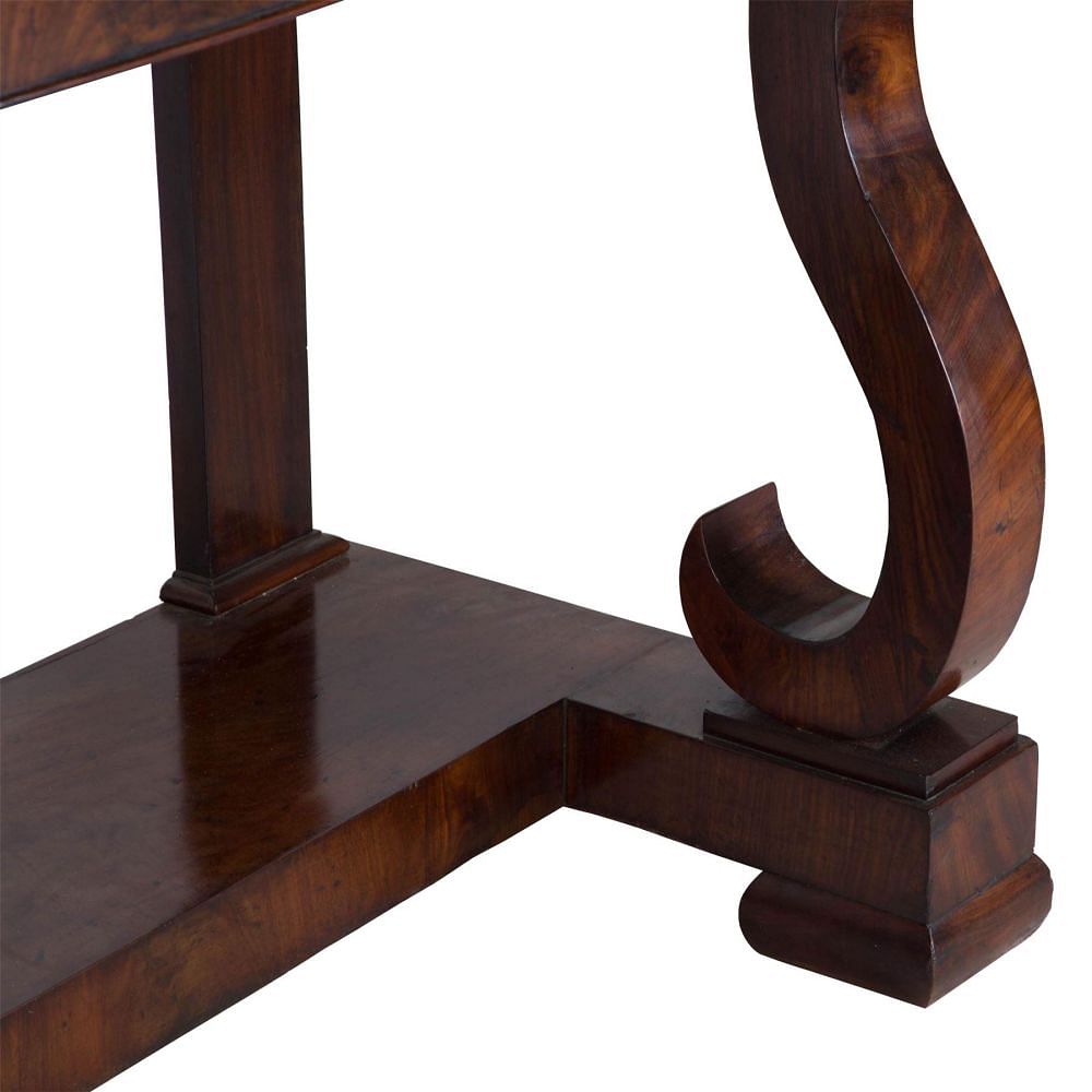 19th Century Italian Mahogany Console Table CO069208