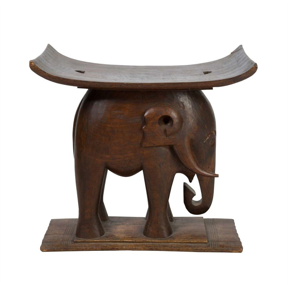 African Elephant Stool ST5558019