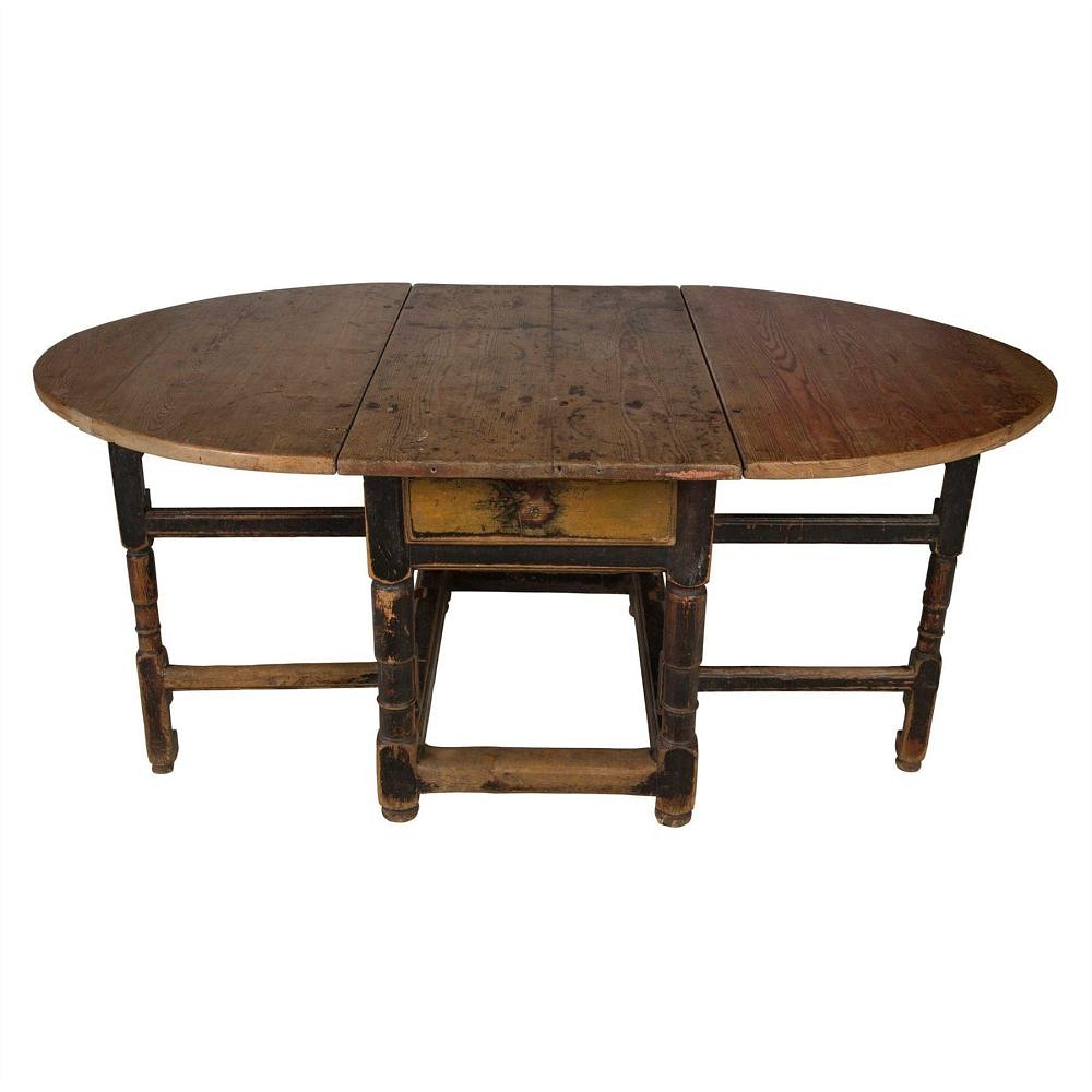 Swedish Rococo Drop Leaf Table TD6057437