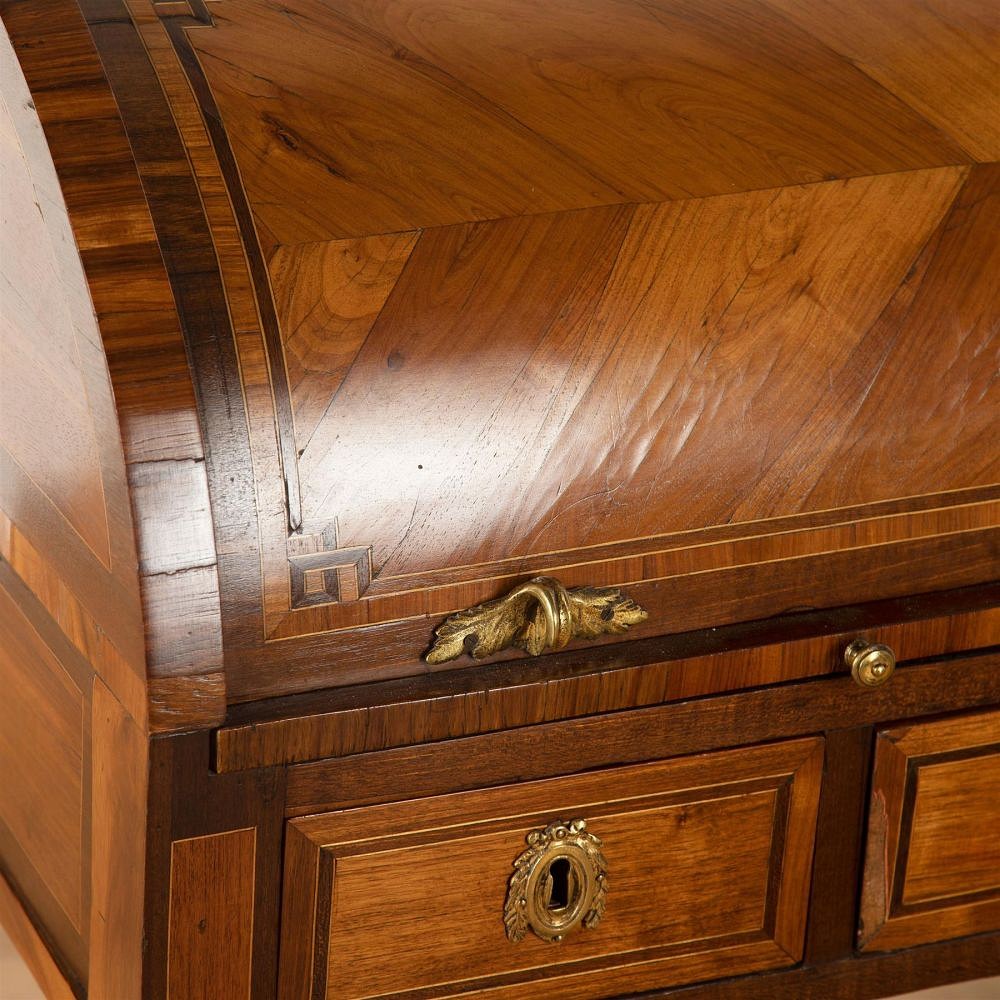 Veneered and Ormolu Cylinder Bureau DB4361625