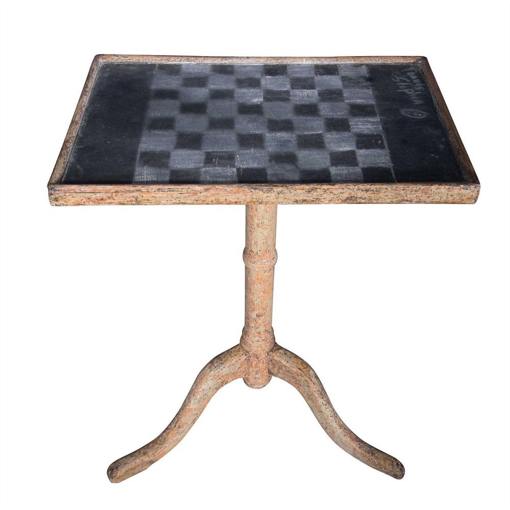 Gustavian Game Board Table TC6058320