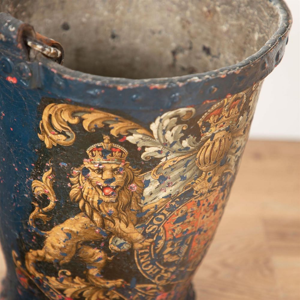 Georgian Painted Fire Bucket GA2761539