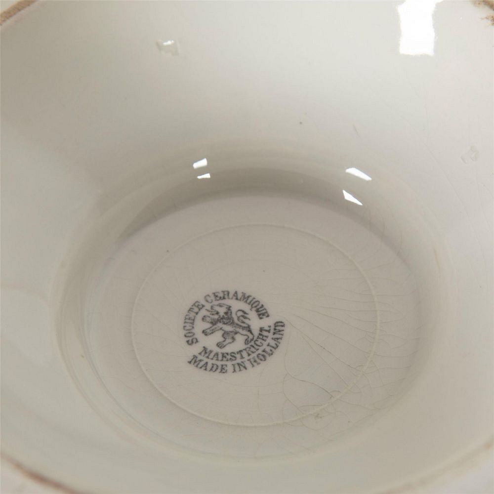 19th Century Creamware Soupier with Ladel WD6062360