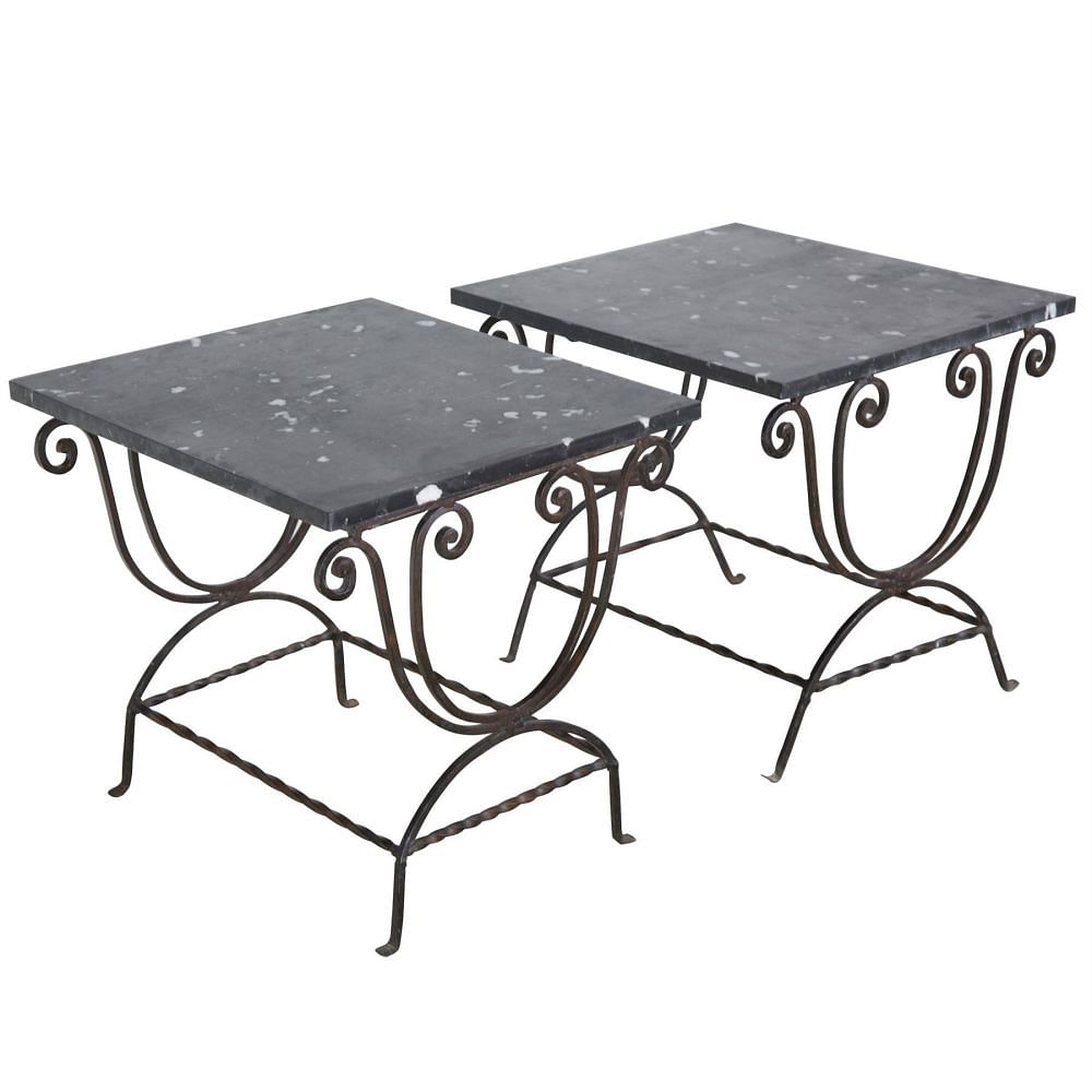 Pair of Marble Top Tables TS5256759