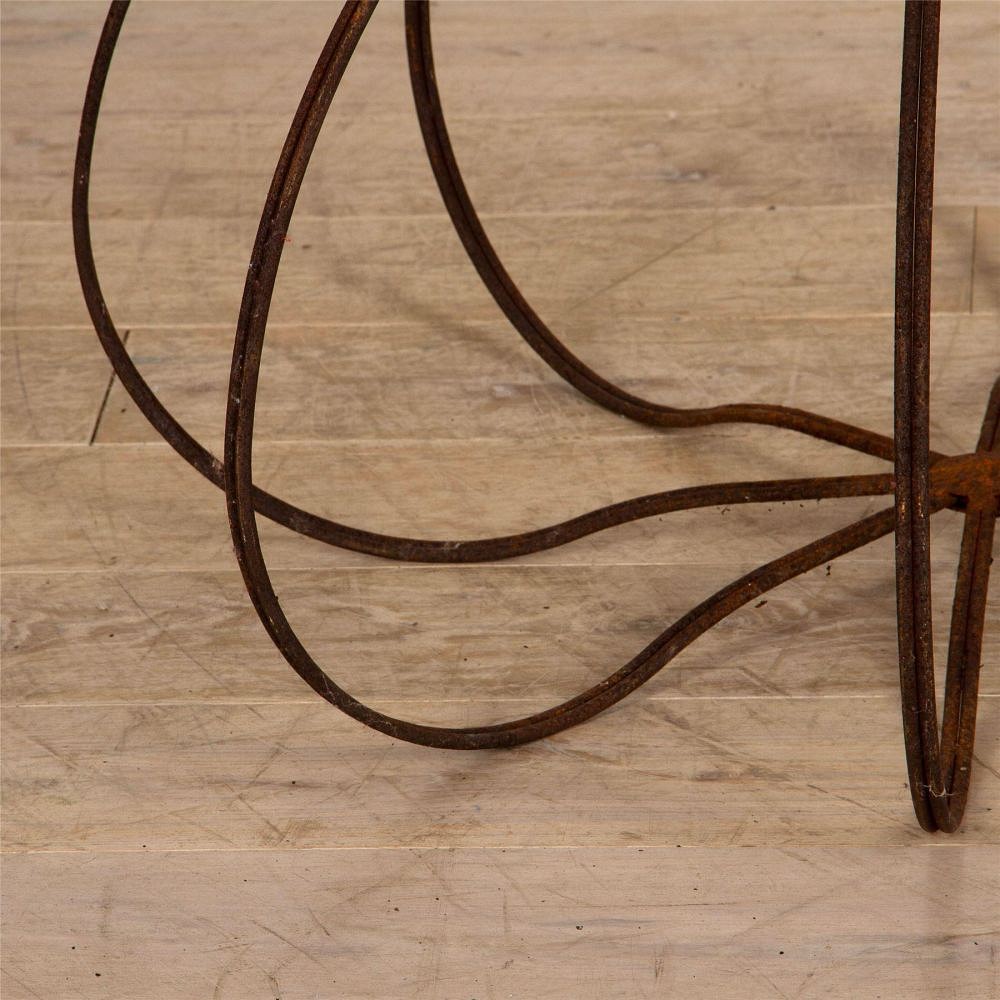 Iron And Marble Centre Table TC287310