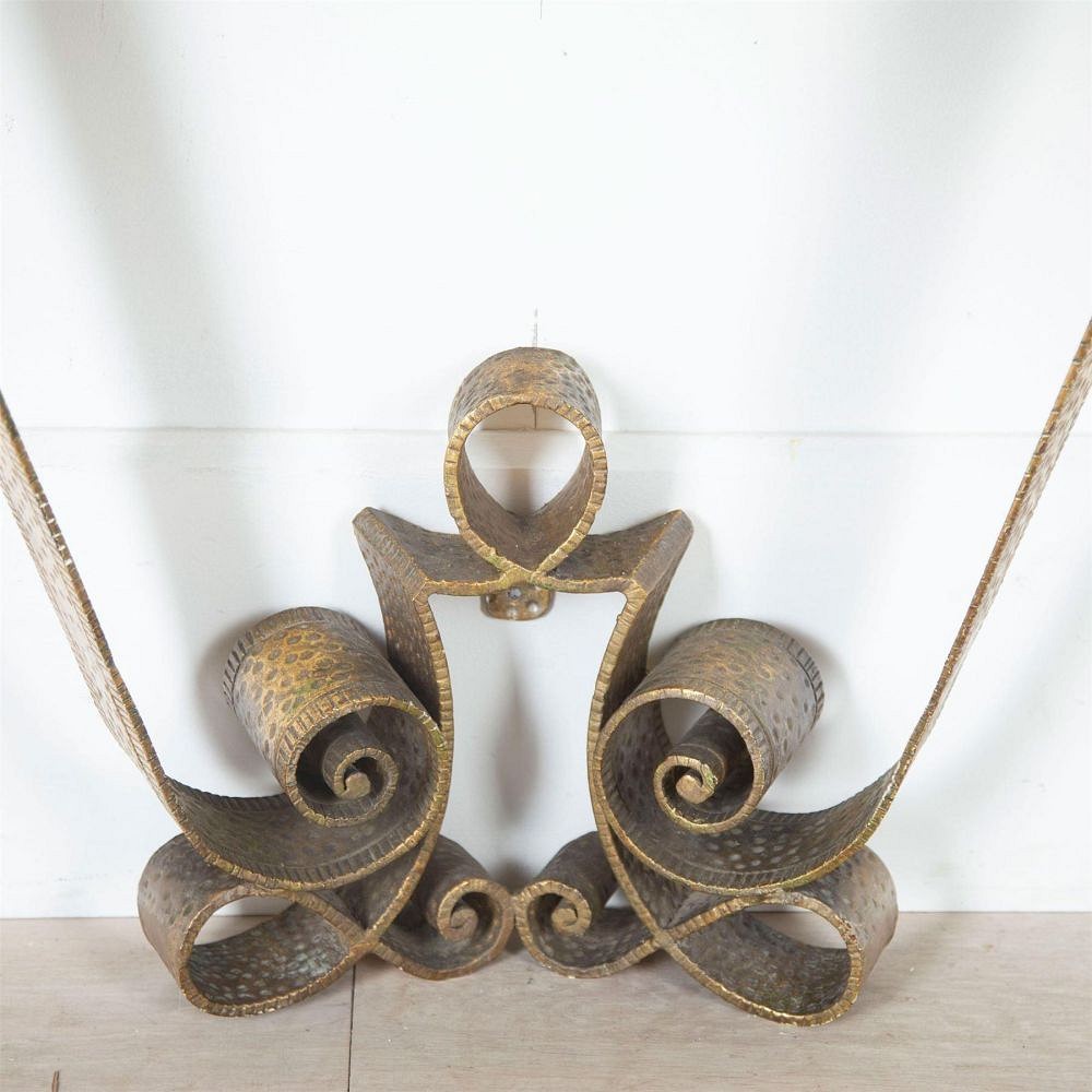 Gilded Iron Console by Pier Luigi Colli CO3061115
