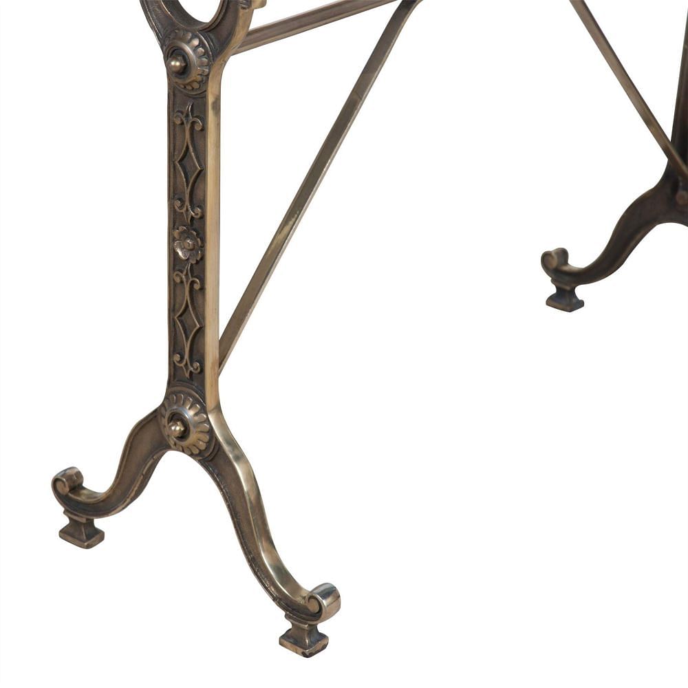 Pair of Brassed Bistro Tables GA1554884