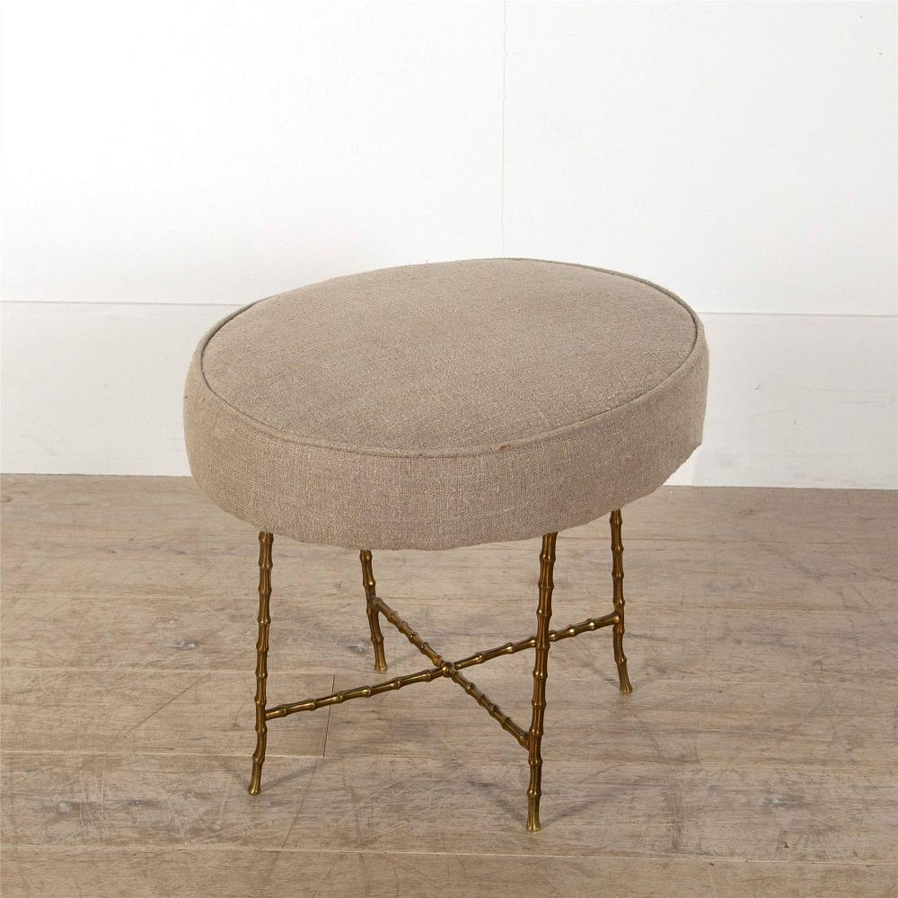 19th Century Faux Bamboo Stool ST607003