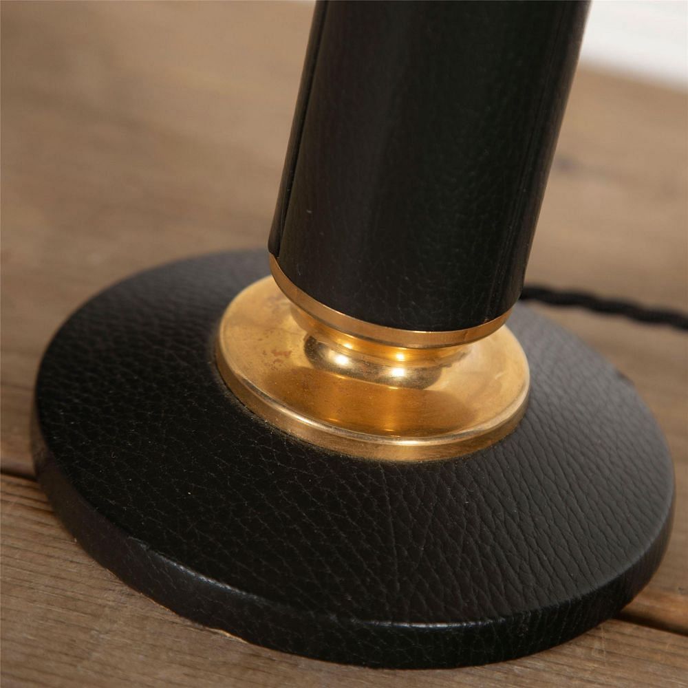 Leather Covered Table Lamp by Le Tanneur LT3061913