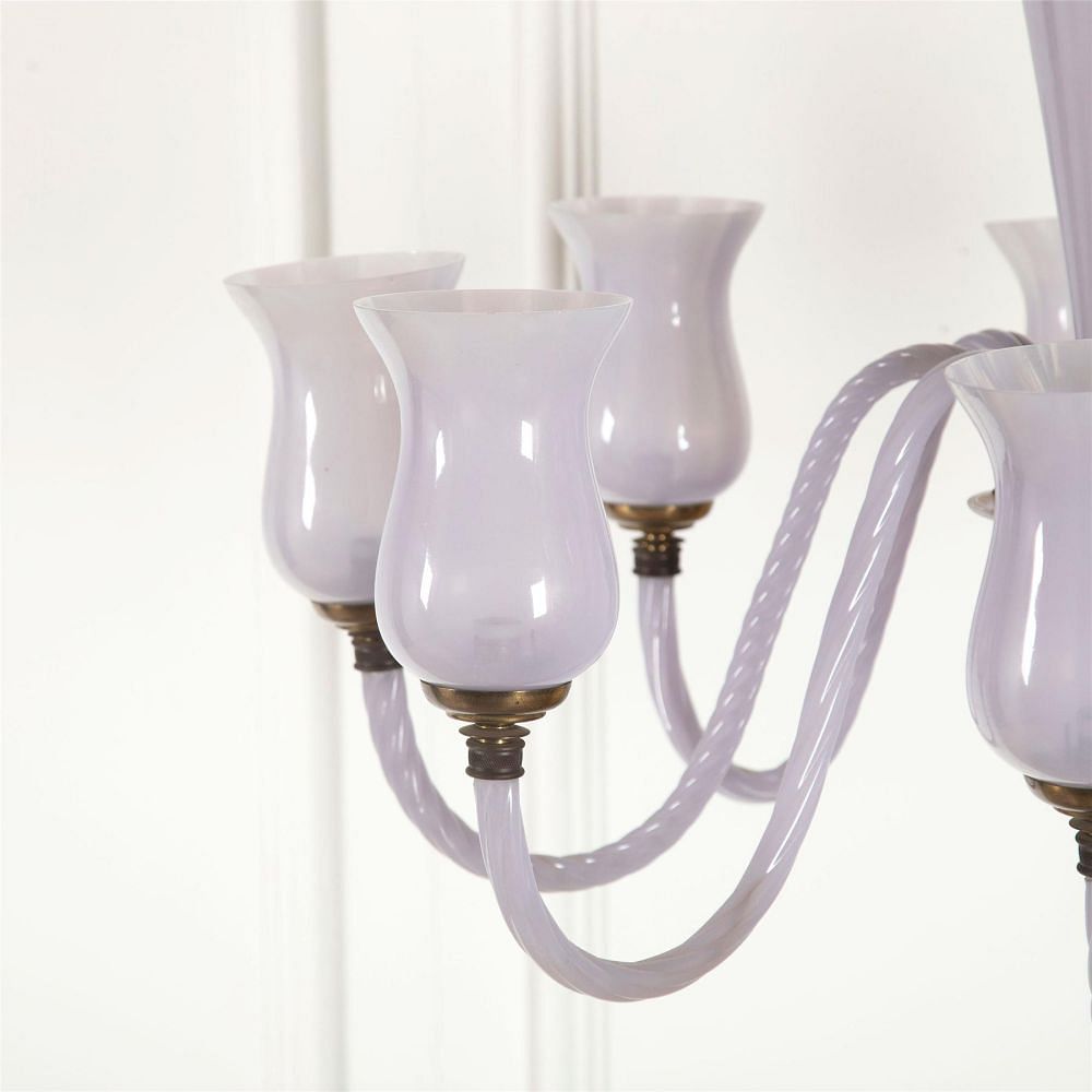 Rare Lilac Murano Glass Chandelier LC3062287