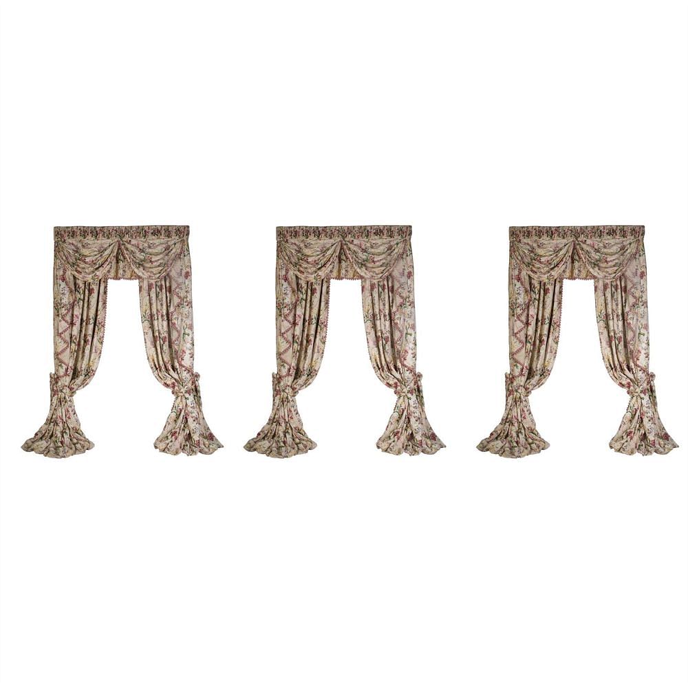 Set of Three Pairs of Colefax and Fowler Curtains RT0510705