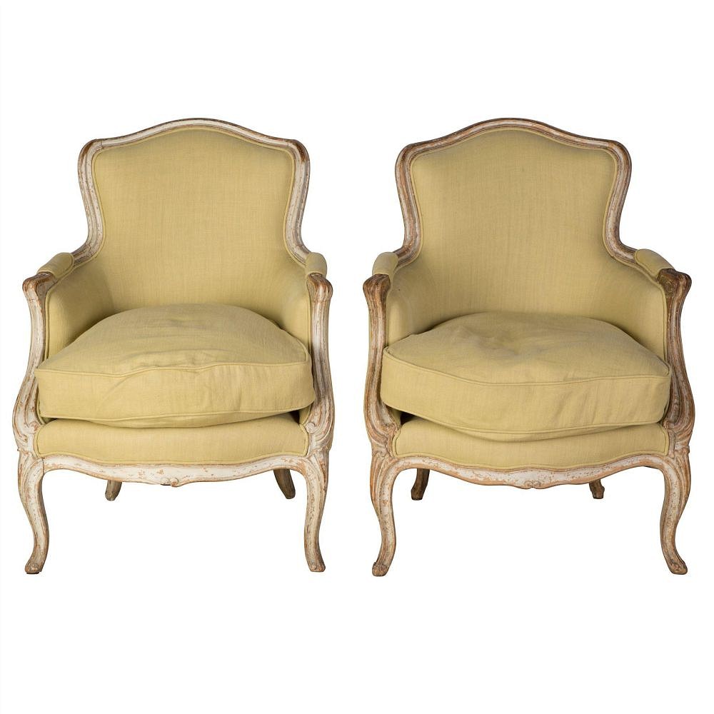 Pair of 18th Century French Bergeres CH9059667
