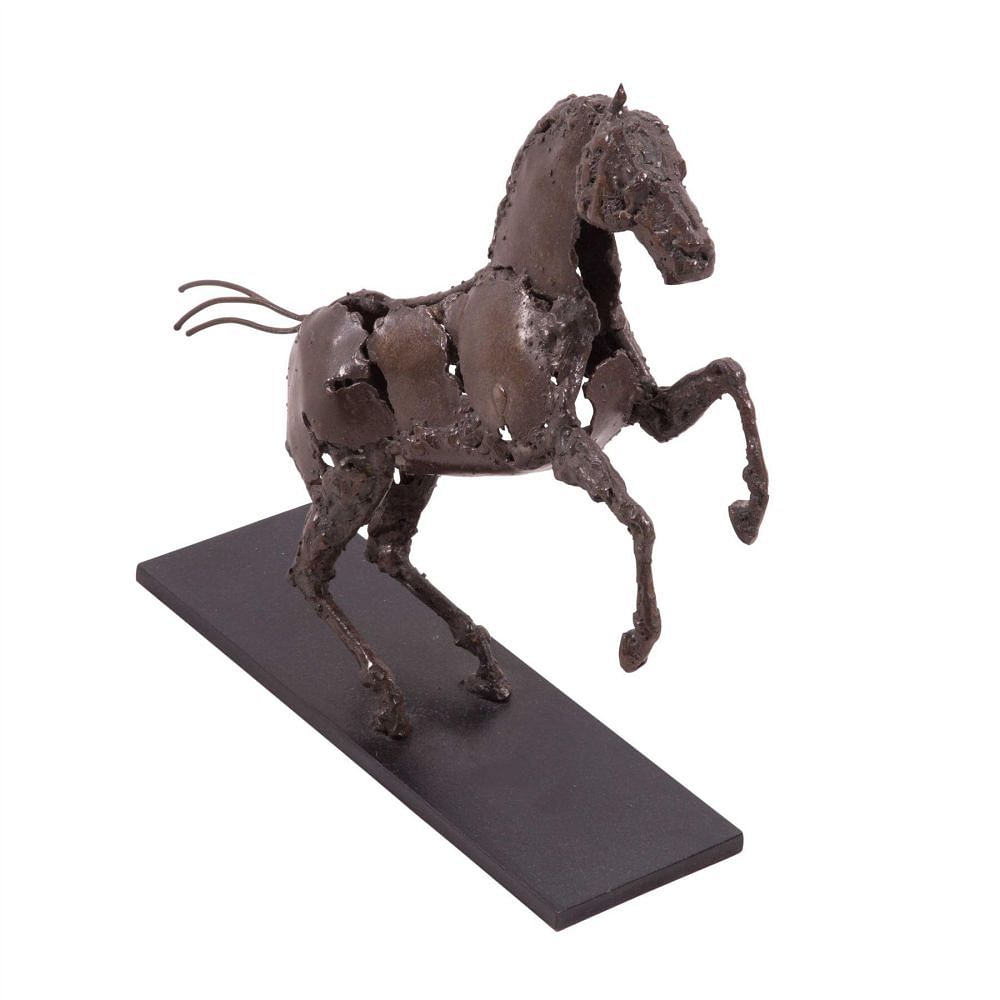 Chaval Cabre - Patrice Mesnier - Prancing Horse Sculpture DA2859592