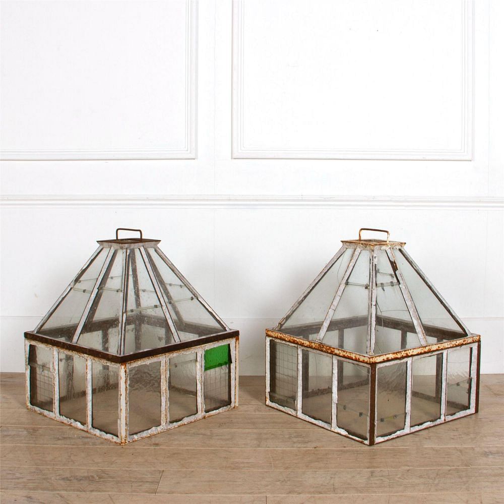 Pair Of Victorian Garden Cloches GA287293